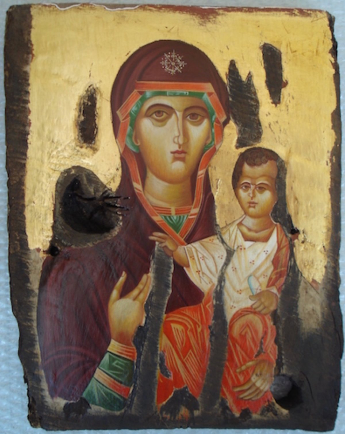 Virgen Hodigitria con Niño