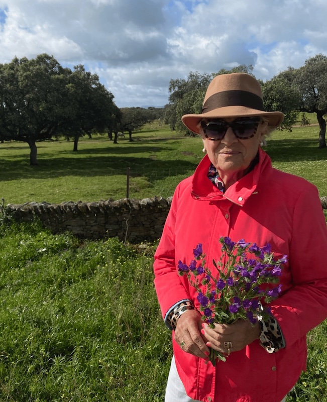 Paquita Morgado en Extremadura